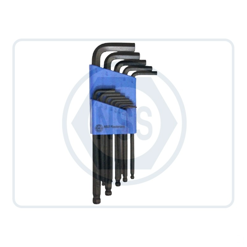 Ball Allen Key Set ASME B18.3 T17 Ball Allen Key Set ASME B18.3 T17