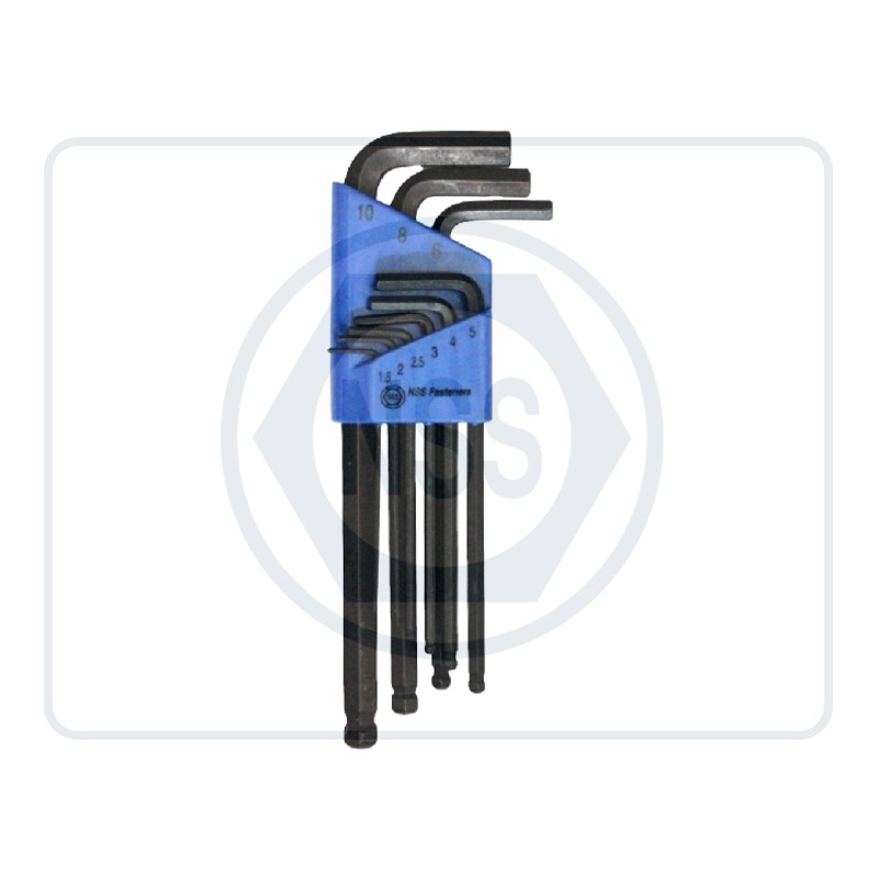 Ball Allen Key Set DIN911 Ball Allen Key Set DIN911