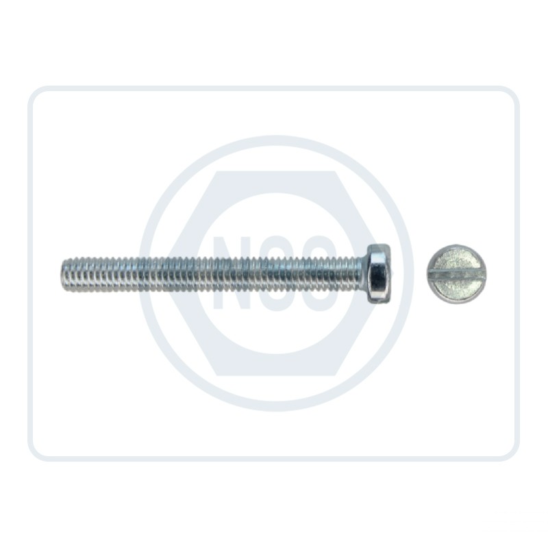 Cheese Head Slotted Machine Screw DIN84 Cheese Head Slotted Machine Screw DIN84