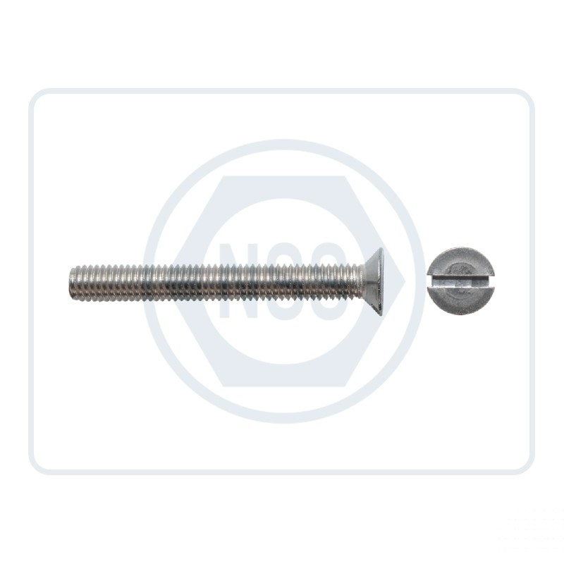 Countersunk Slotted Machine Screw DIN963